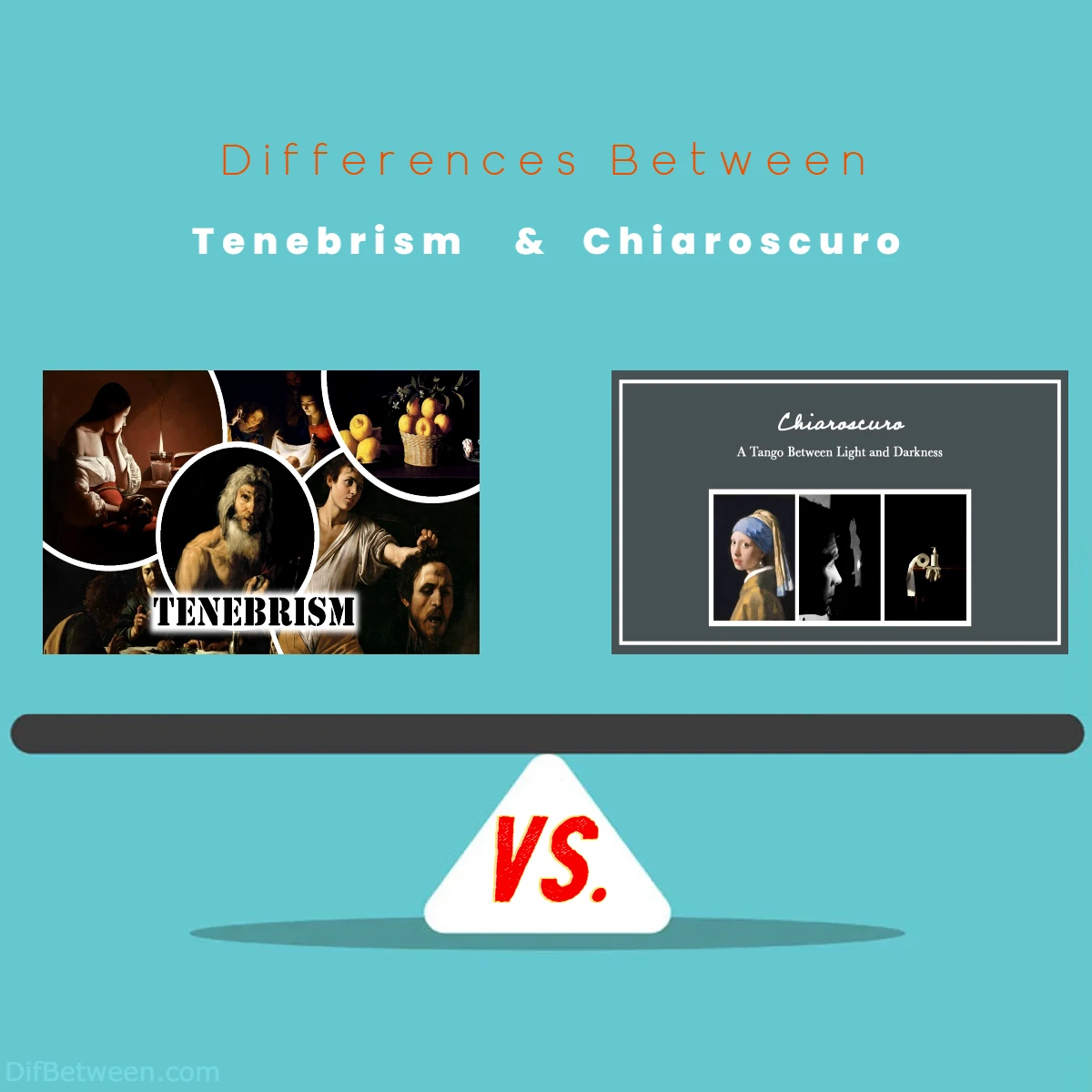 Differences Between Tenebrism vs Chiaroscuro