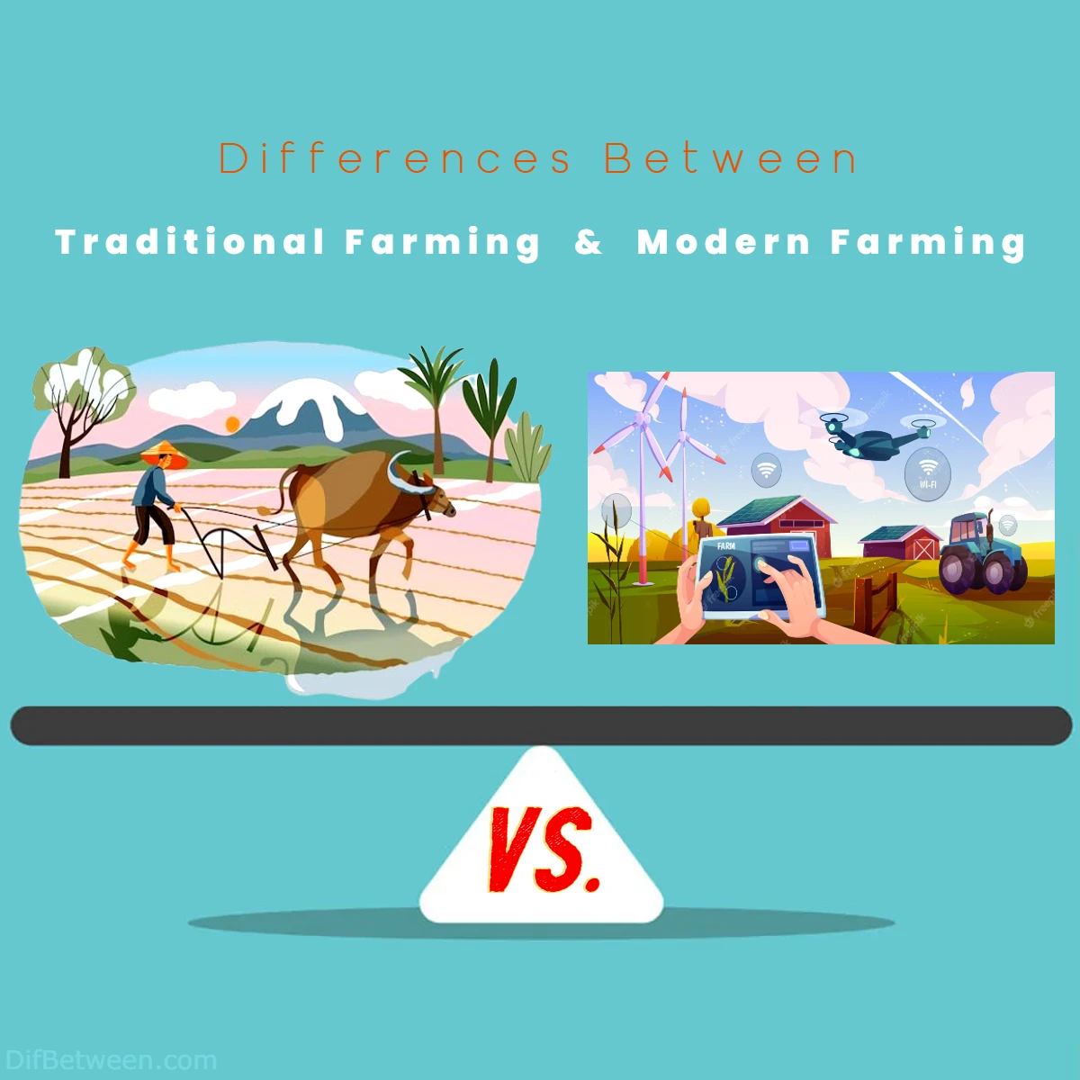 Differences Between Traditional vs Modern Farming