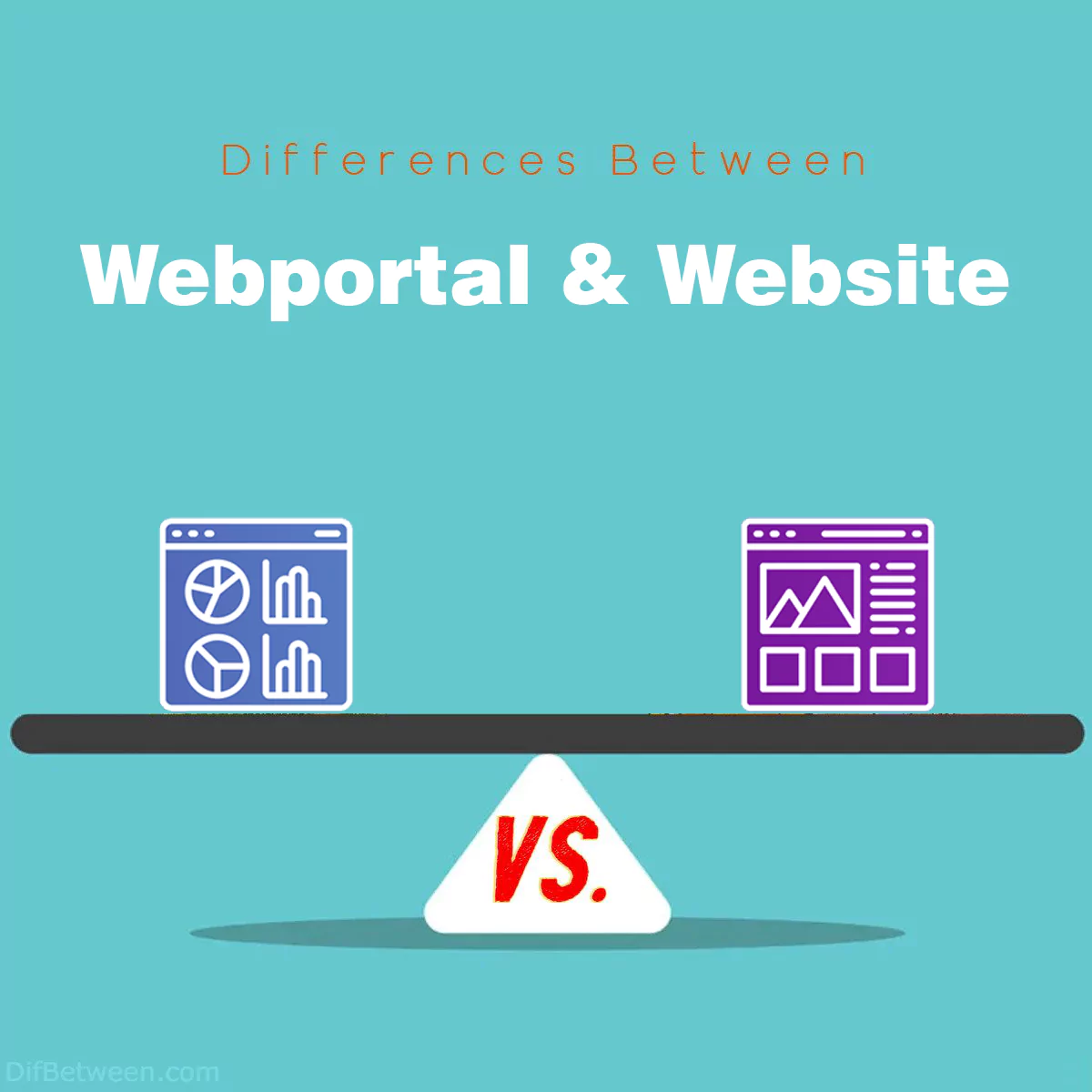 Differences Between Webportal and Website