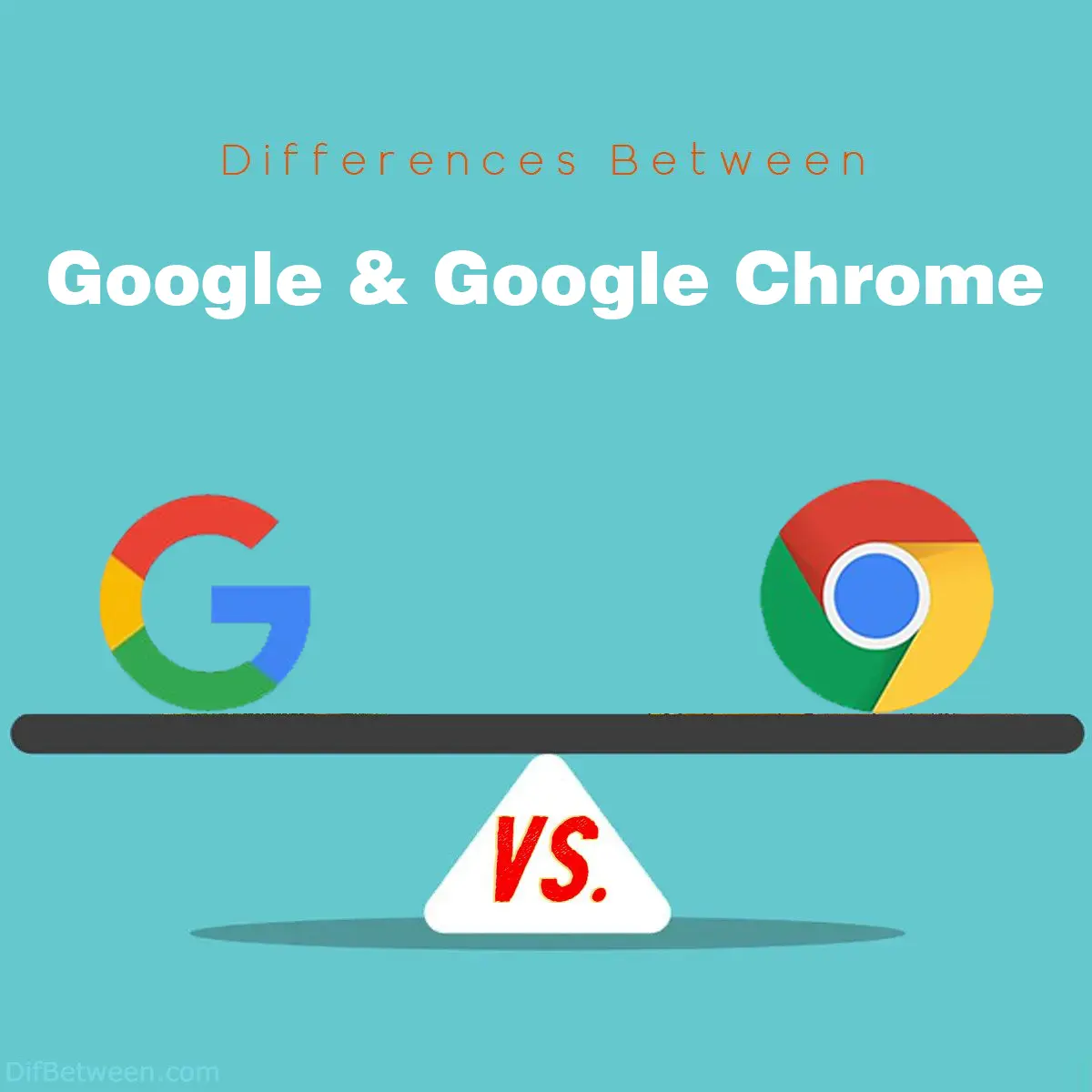 Key Differences Between Google and Google Chrome