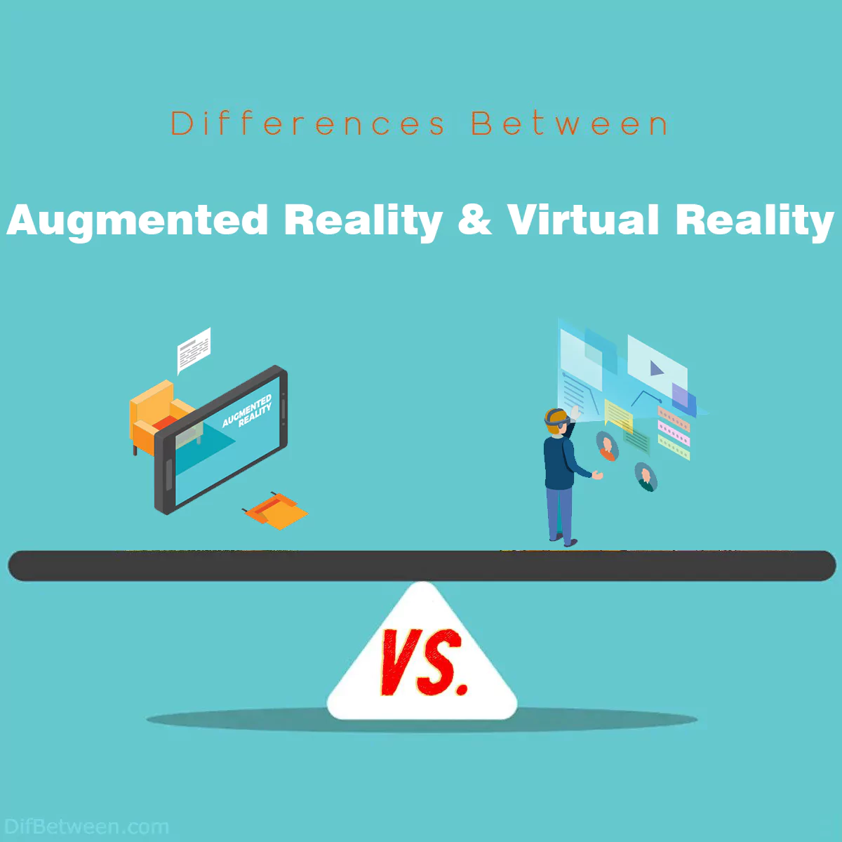 Differences Between Augmented Reality and Virtual Reality