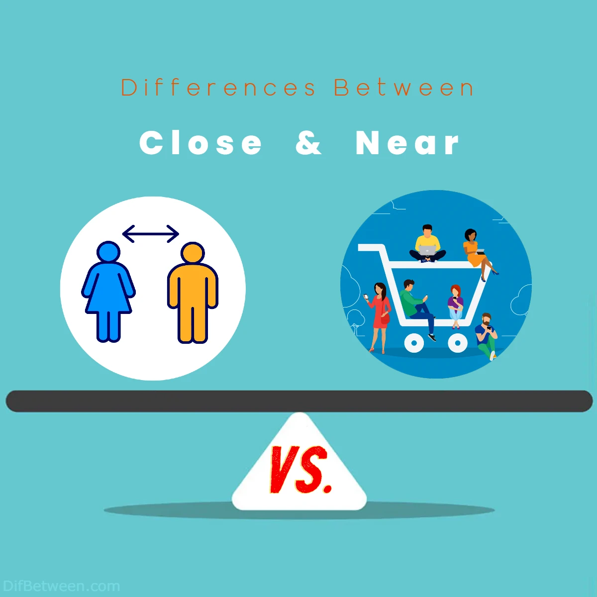 Differences Between Close vs Near
