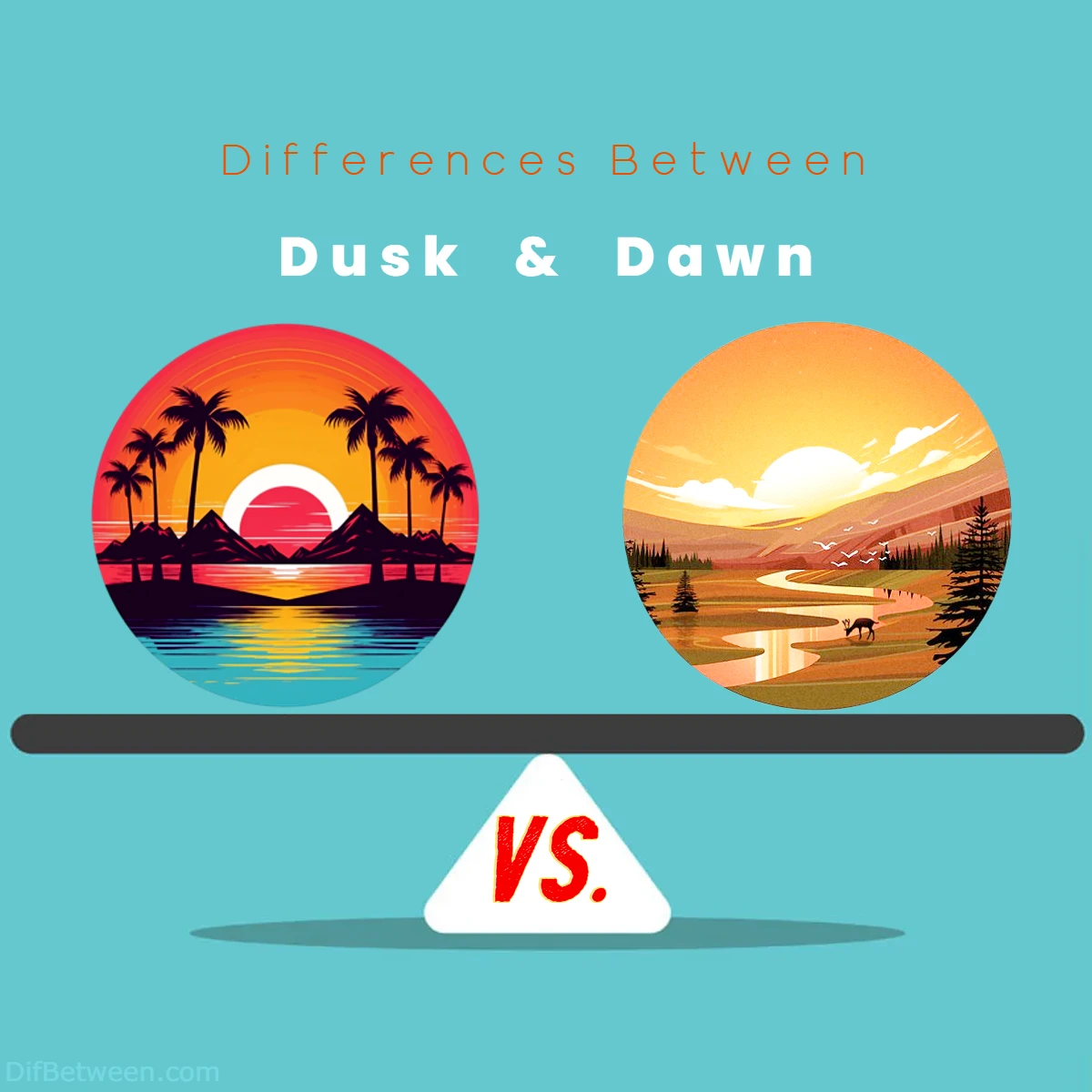 Differences Between Dusk vs Dawn