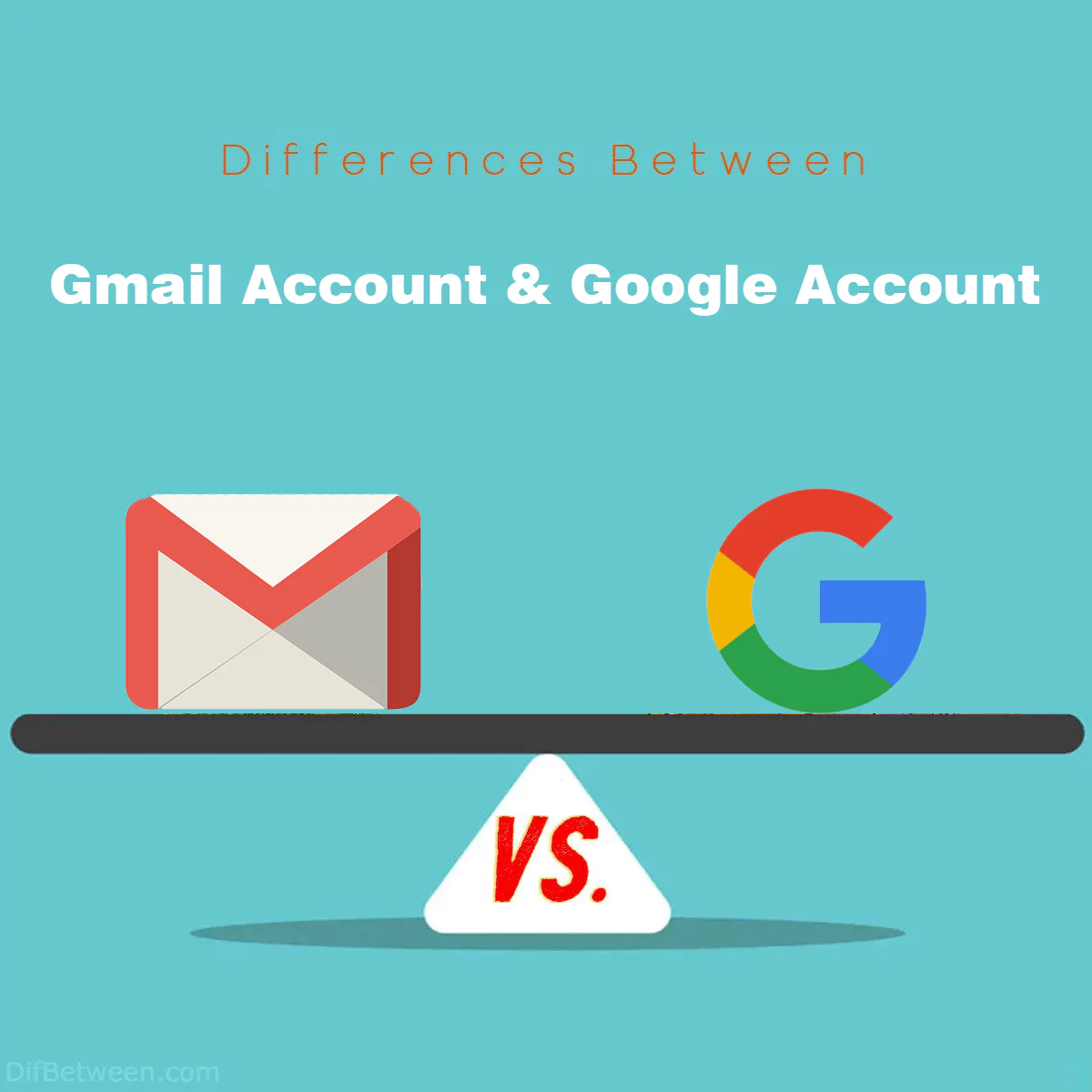 Differences Between Gmail Account and Google Account