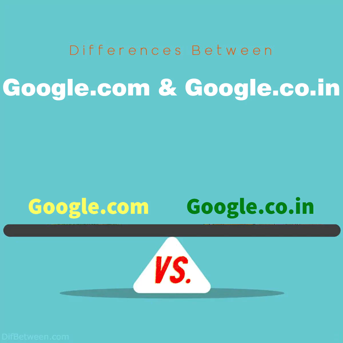 Differences Between Google com and Google co in