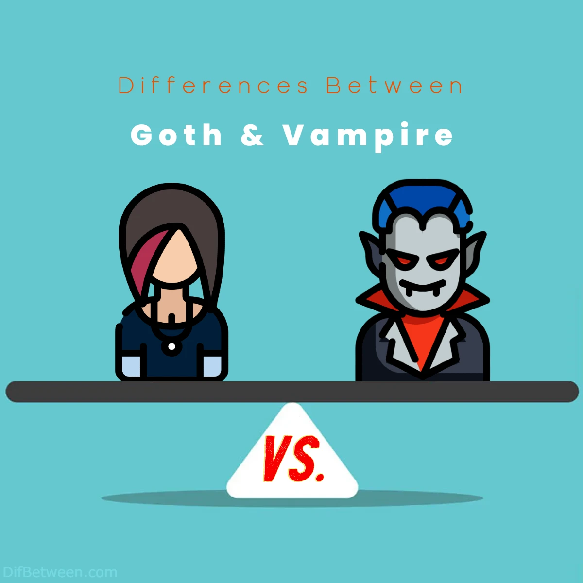 Differences Between Goth vs Vampire