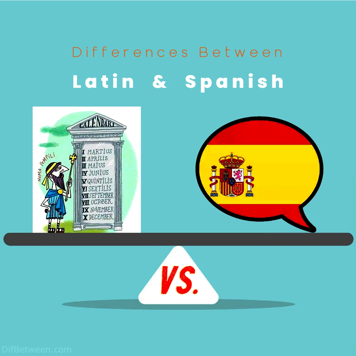 Differences Between Latin vs Spanish