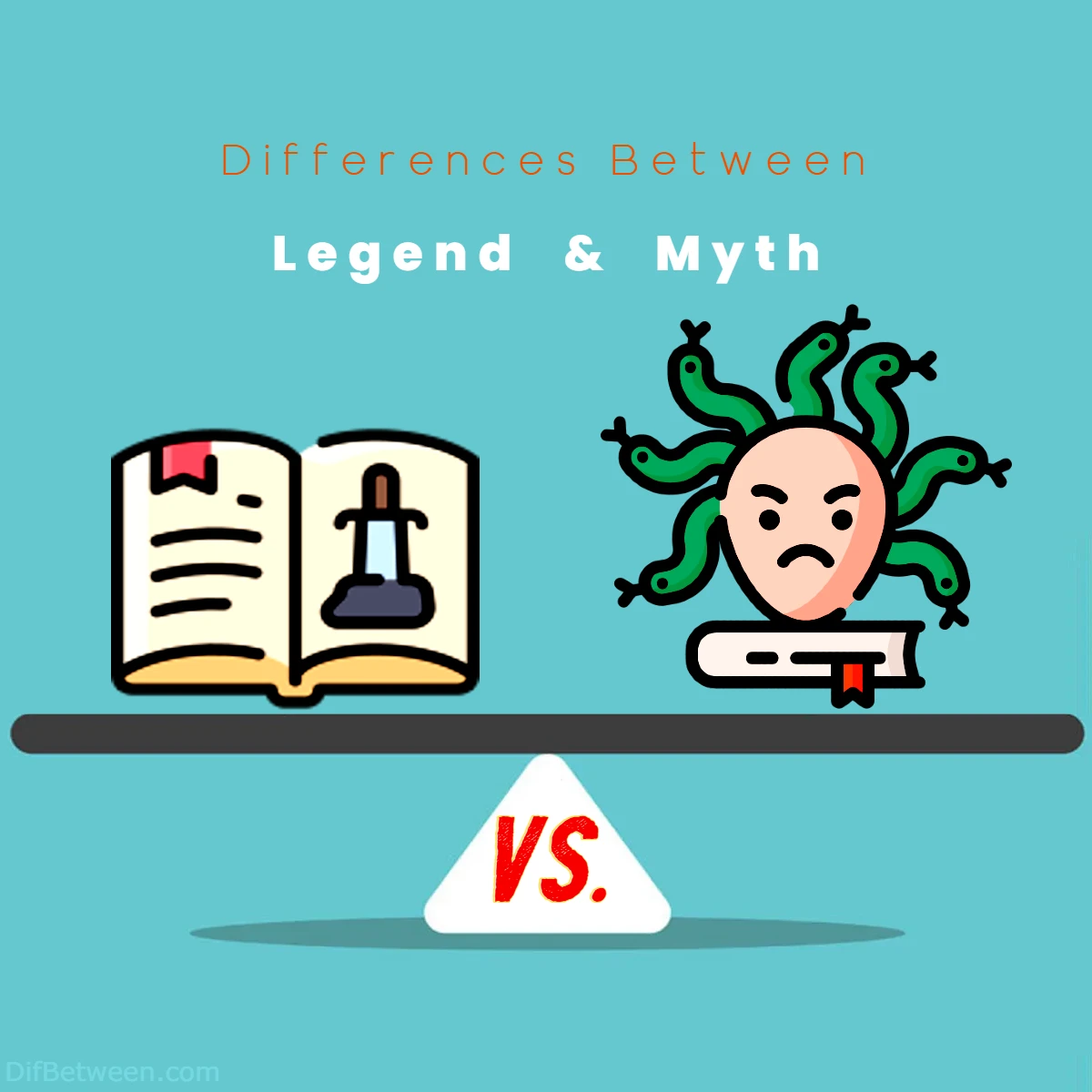Differences Between Legend vs Myth