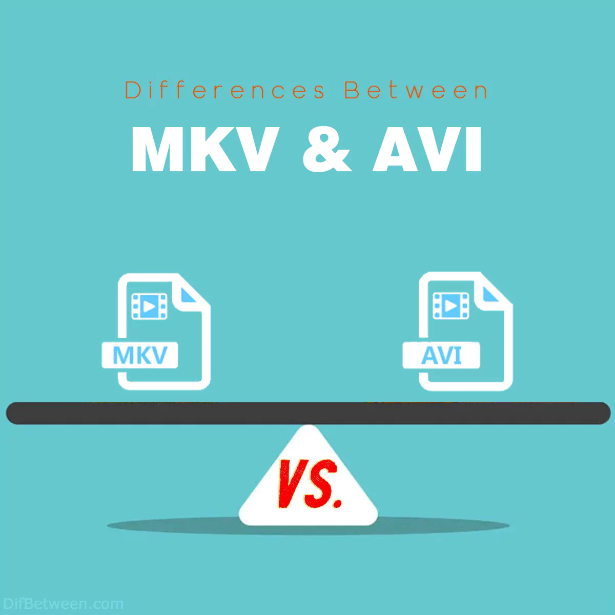 Differences Between MKV and AVI