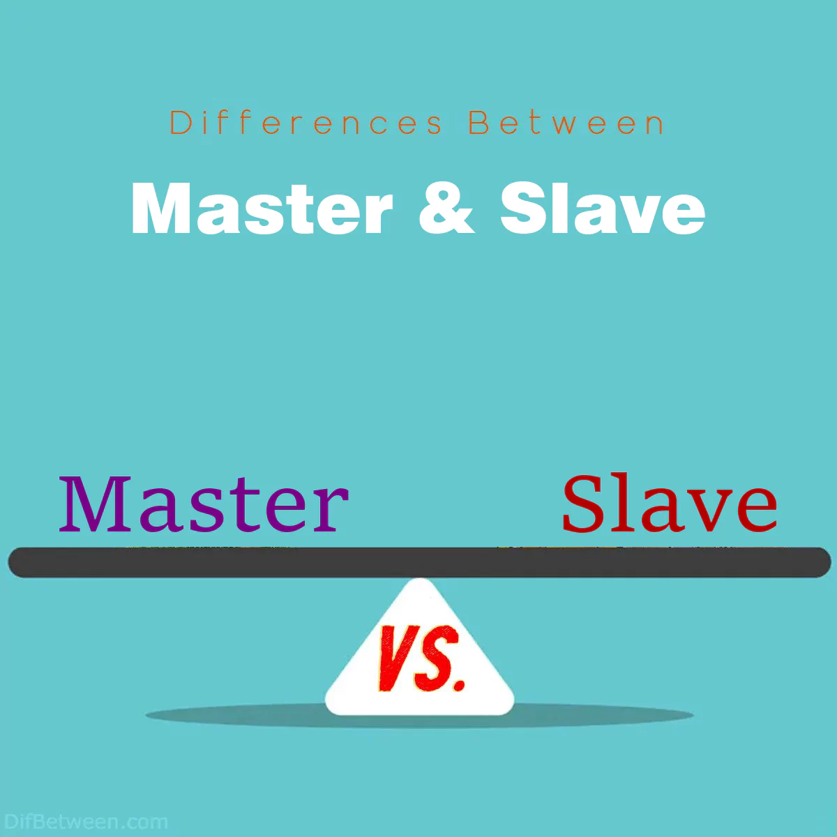 Differences Between Master and Slave