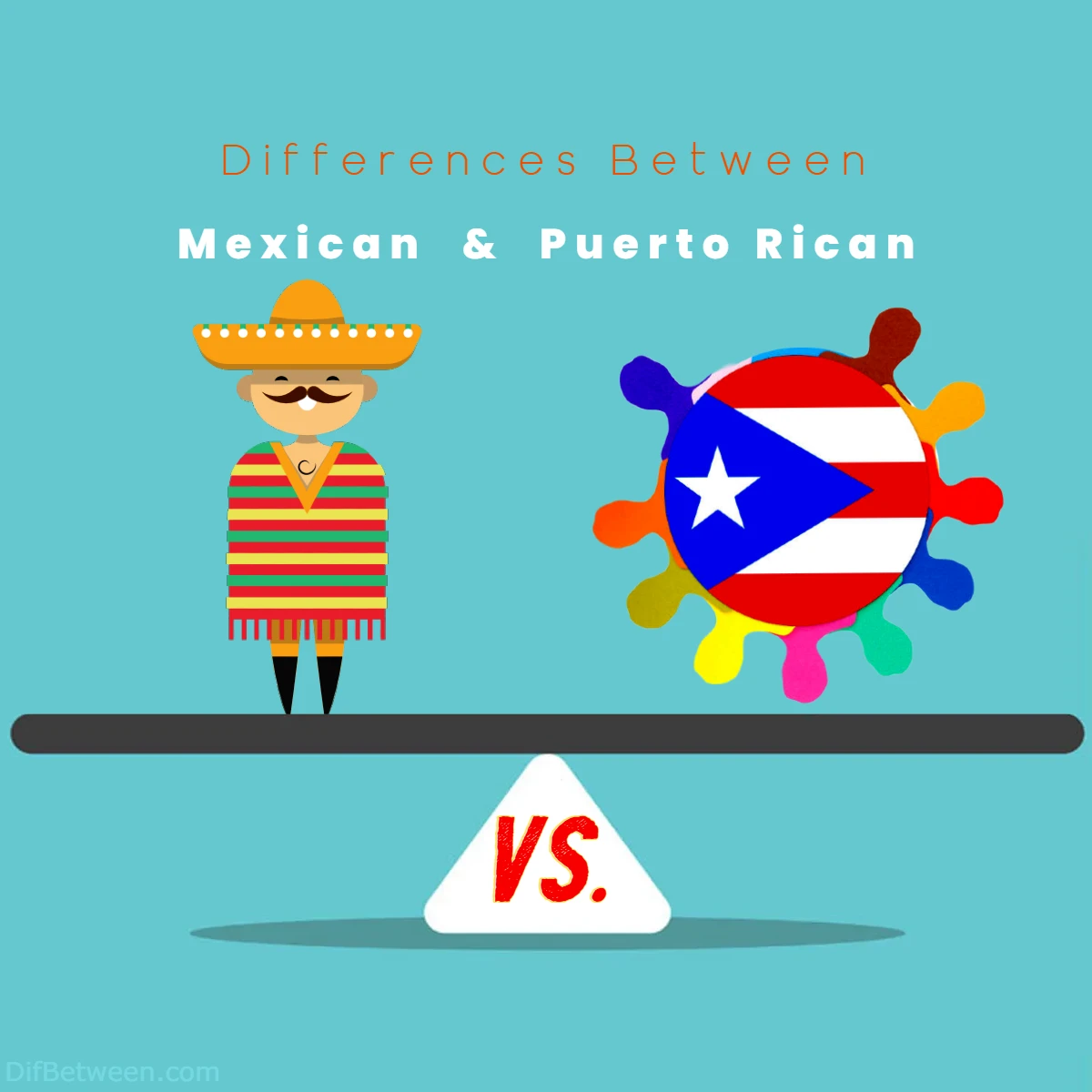 Differences Between Mexican vs Puerto Rican