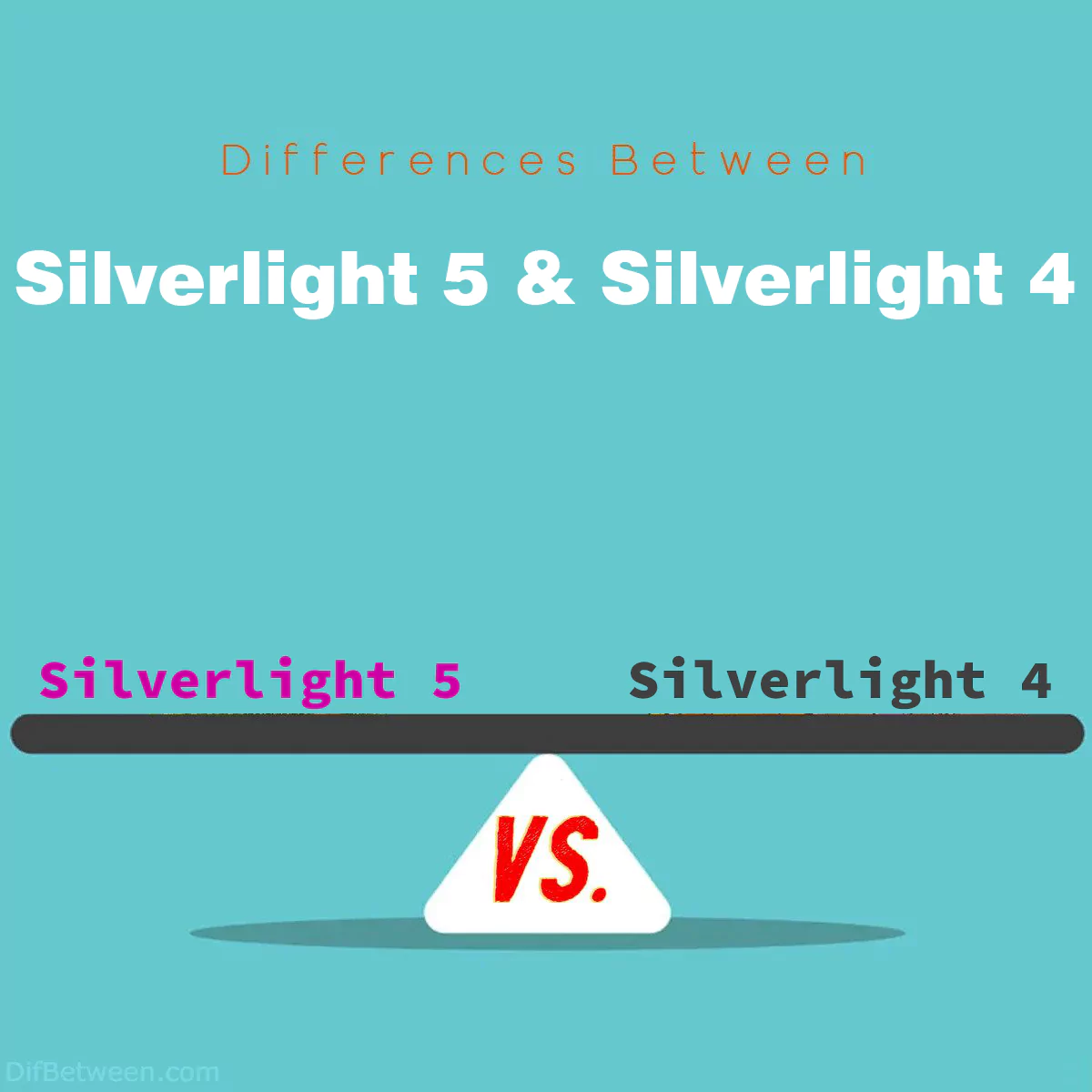 Differences Between Microsoft Silverlight 5 and Microsoft Silverlight 4