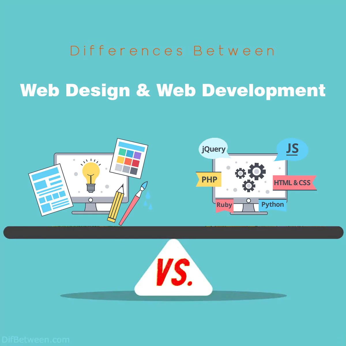 Differences Between Web Design and Web Development