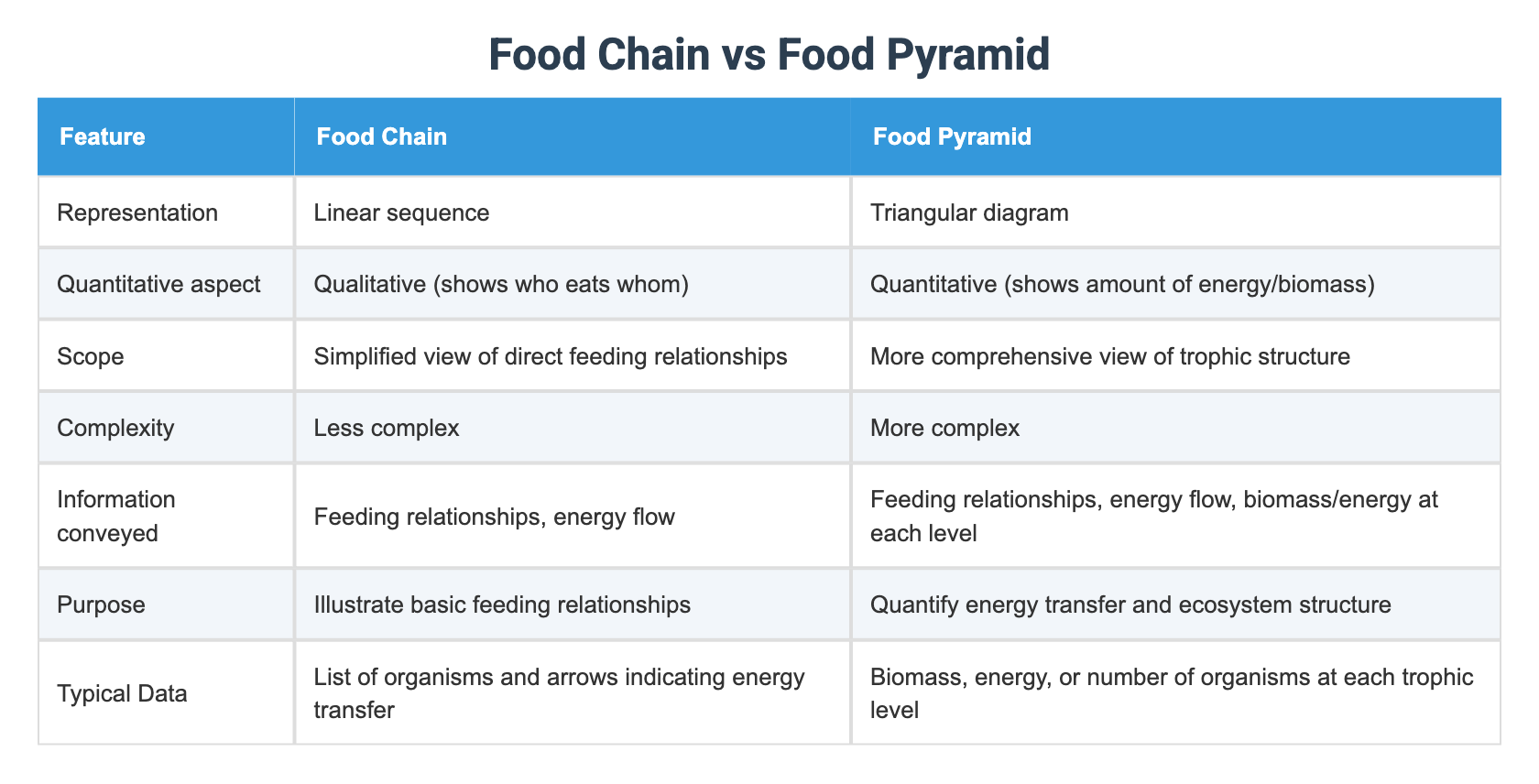 Pyramid Chain Pyramid of Biomass vs Pyramid of Energy
