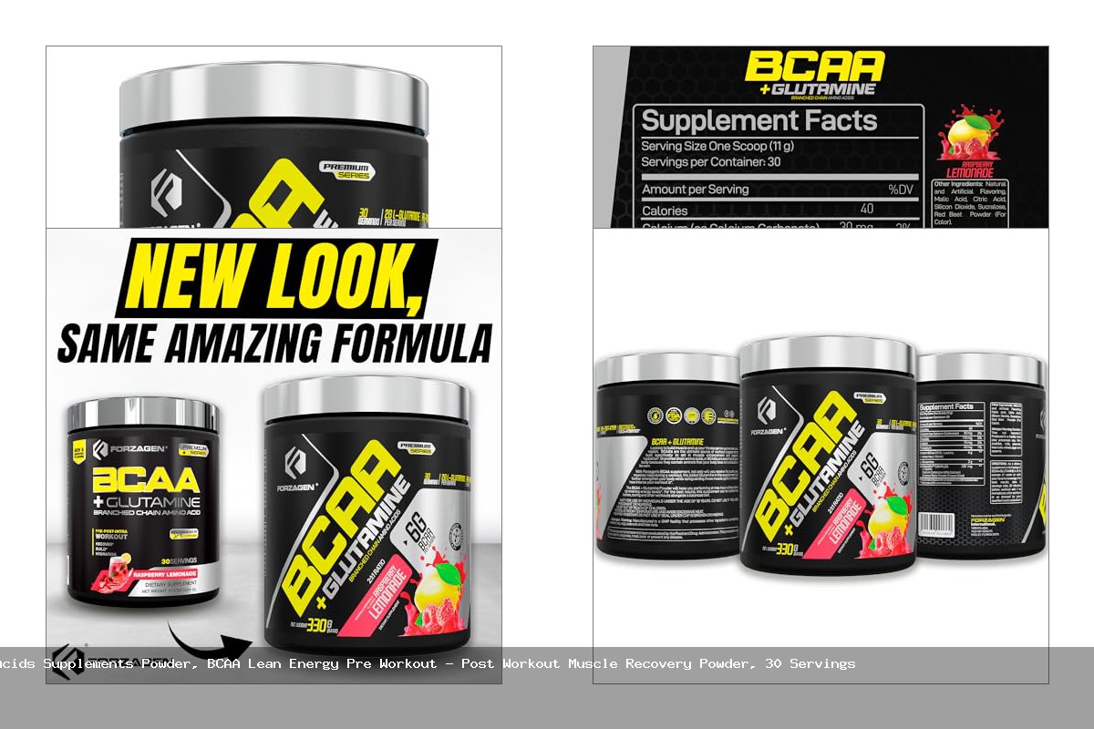 Forzagen BCAAS Powder Review: Lean Energy & Recovery