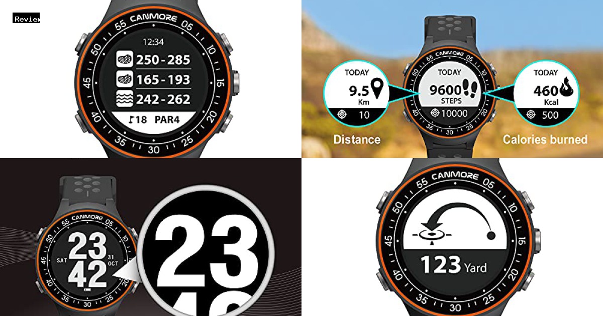 CANMORE TW411 Golf GPS Watch Review