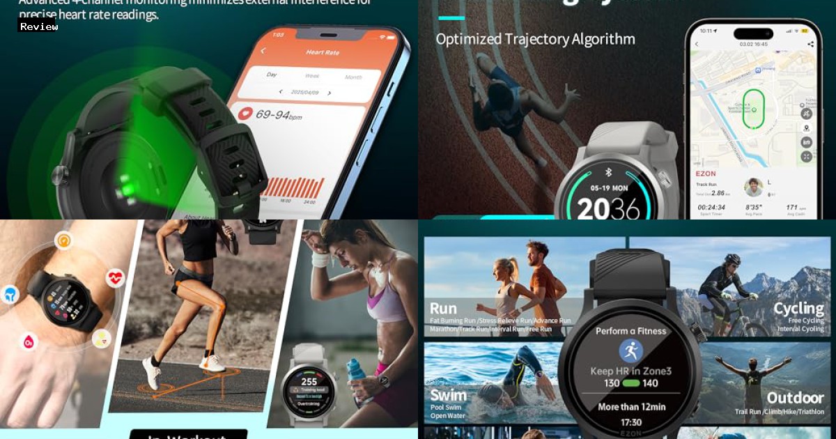 Ezon R7 EZON R7 Running Watch Review: GPS & Fitness Tracking