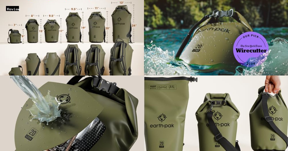 Earth Pak Dry Bag Review: Waterproof & Durable?