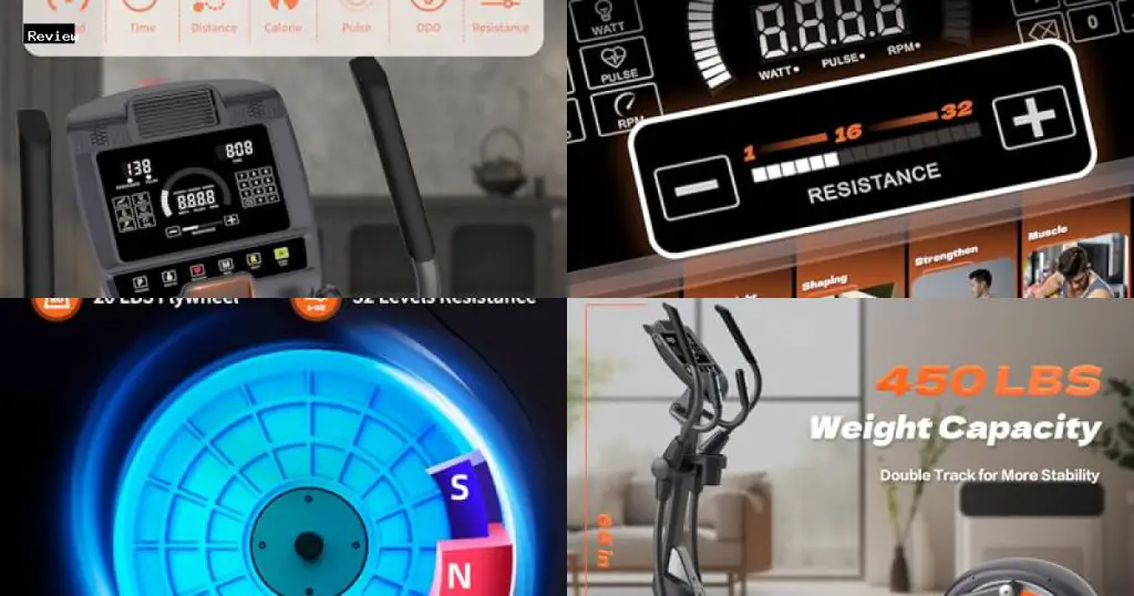 pooboo Elliptical vs GYMOST Elliptical