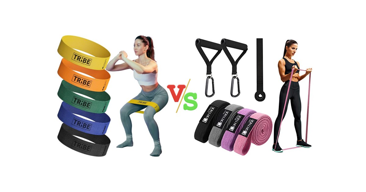 Fabric Resistance Bands vs CORTNOE Pull Up Bands