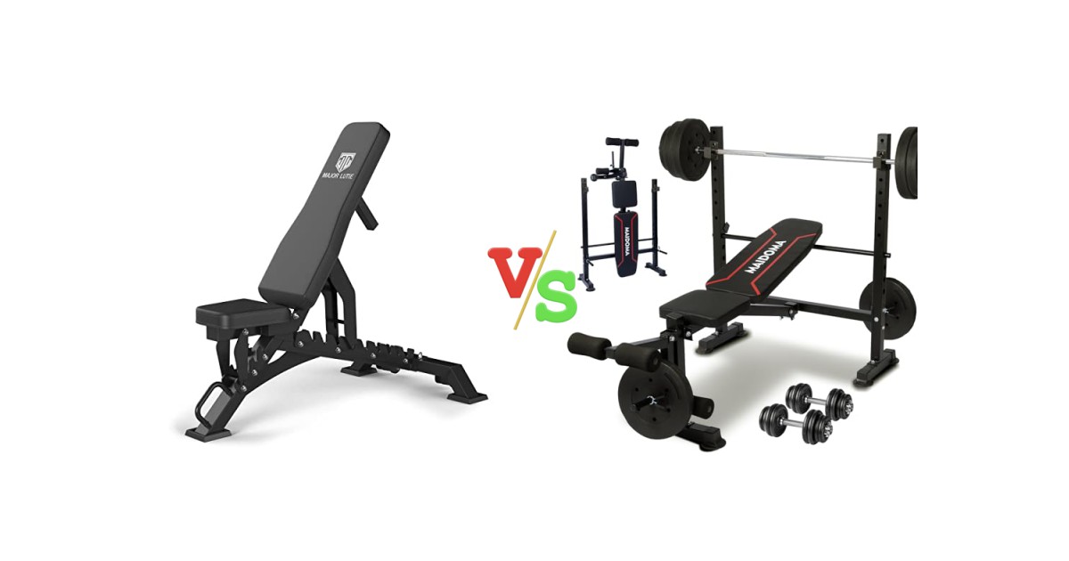 Major Fitness Bench vs Standard Bench Set