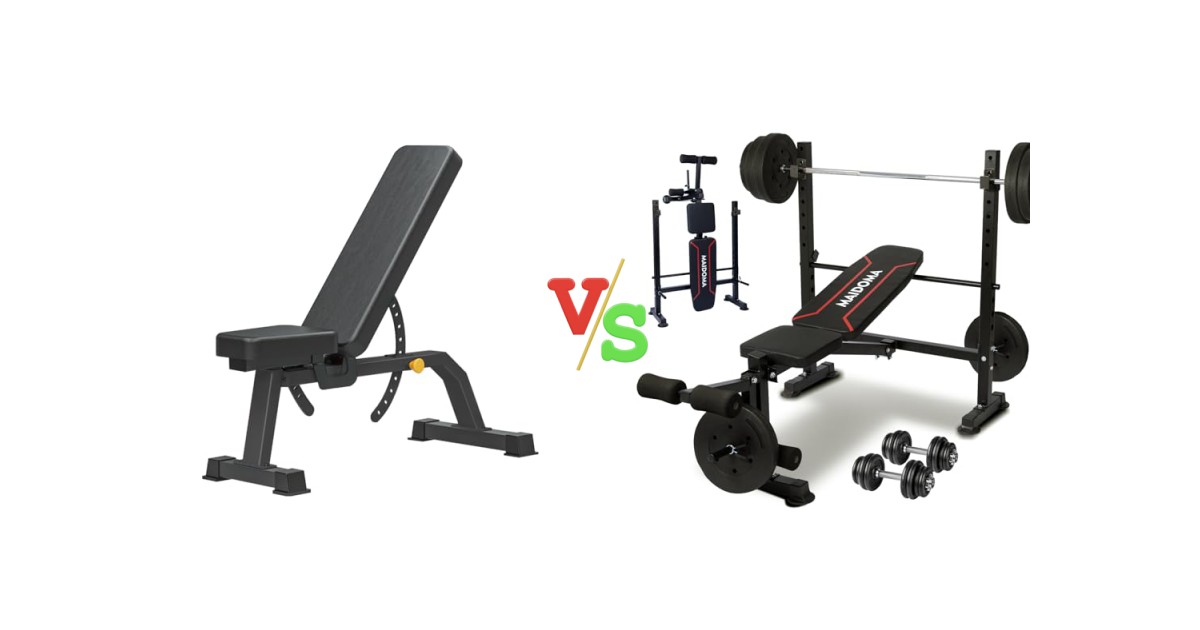 Cometofit Bench vs Weight Bench Set