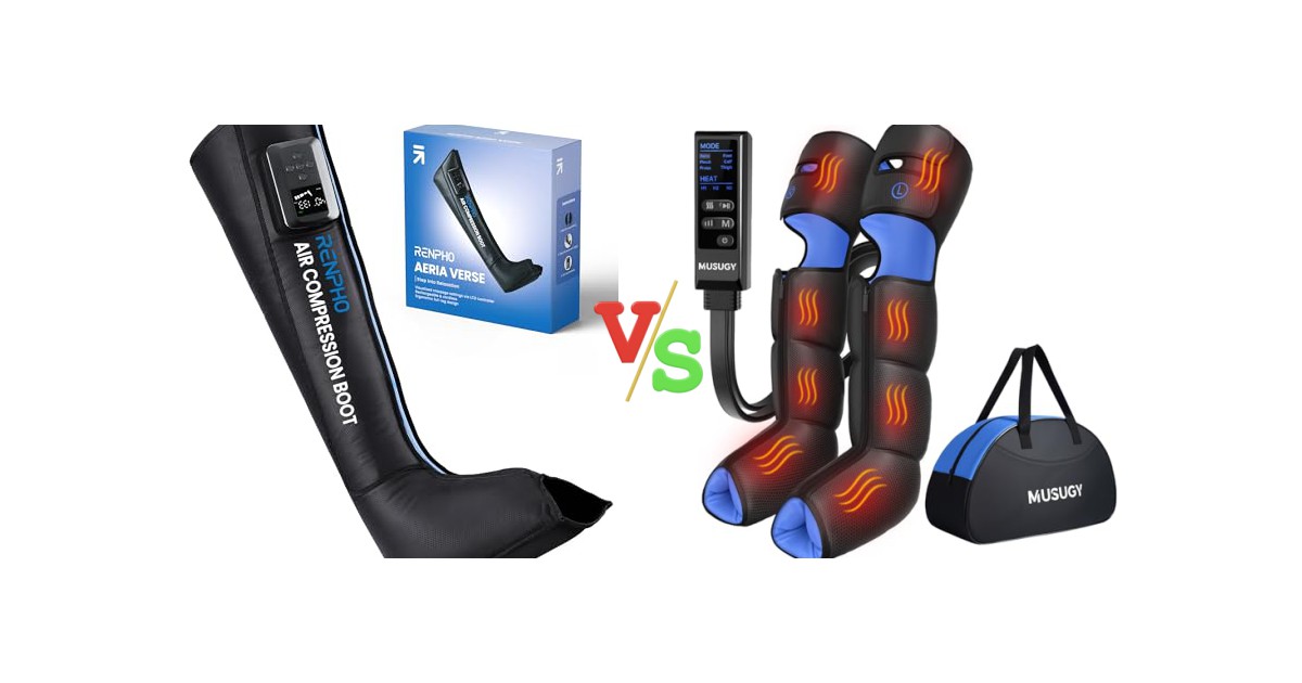 RENPHO Leg Massager vs Musugy Leg Massager