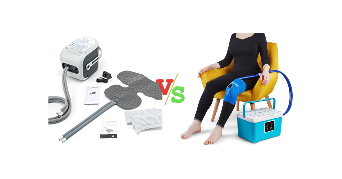 Ossur Cold Rush vs Cold Therapy Machine