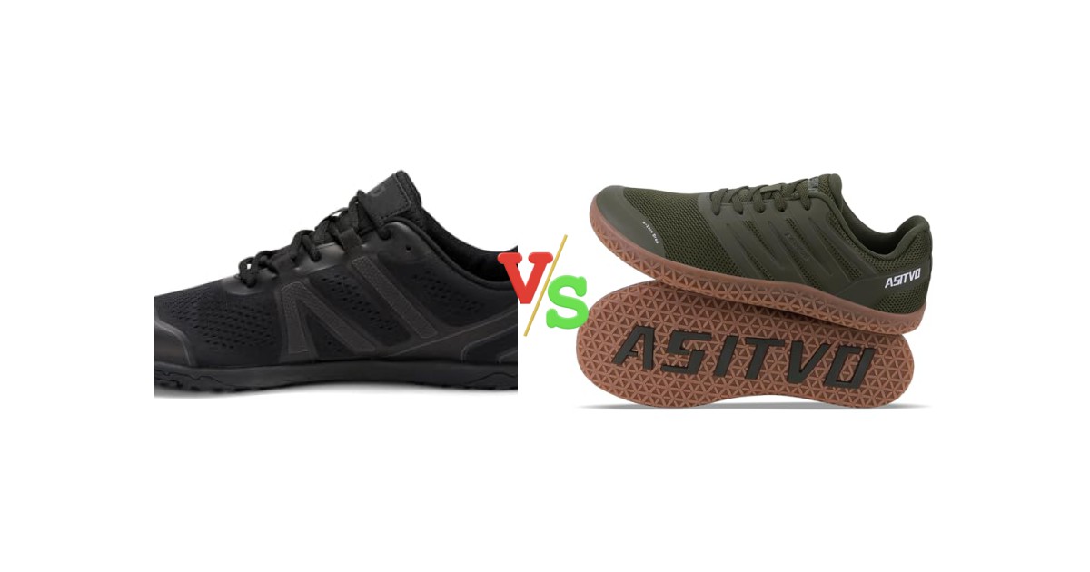 Xero HFS II vs ASITVO Barefoot Shoes