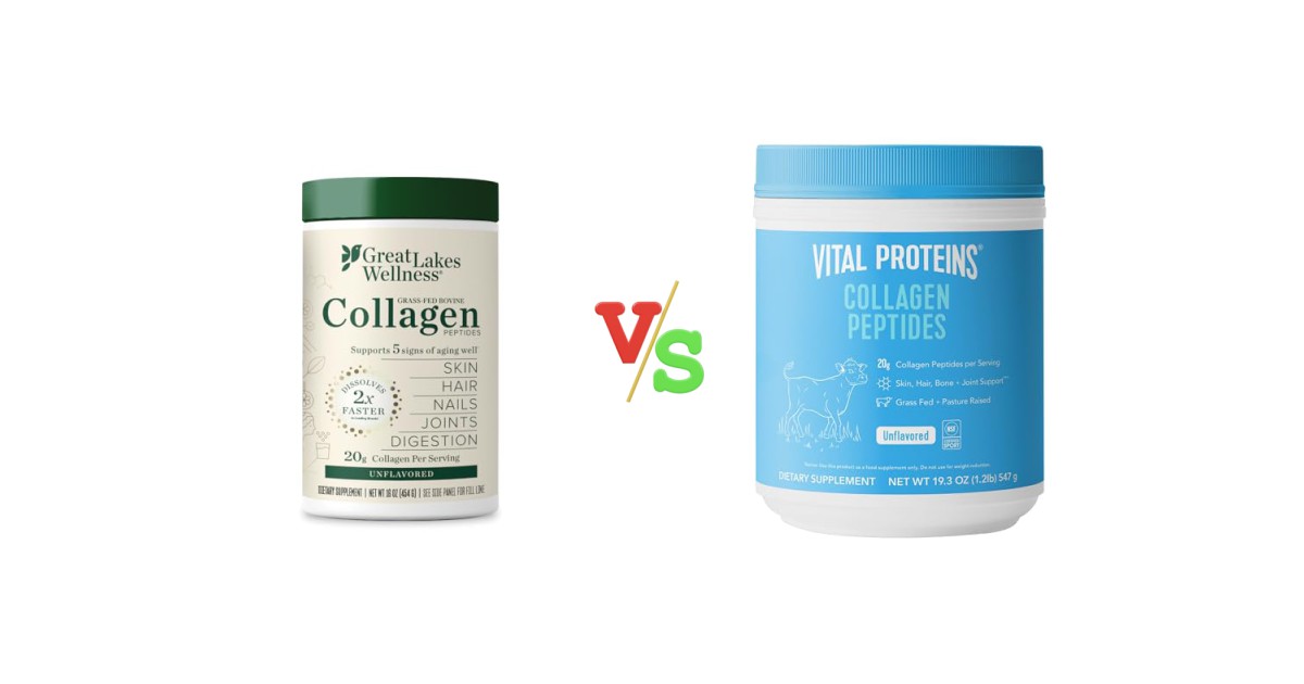 Great Lakes Collagen vs Vital Proteins