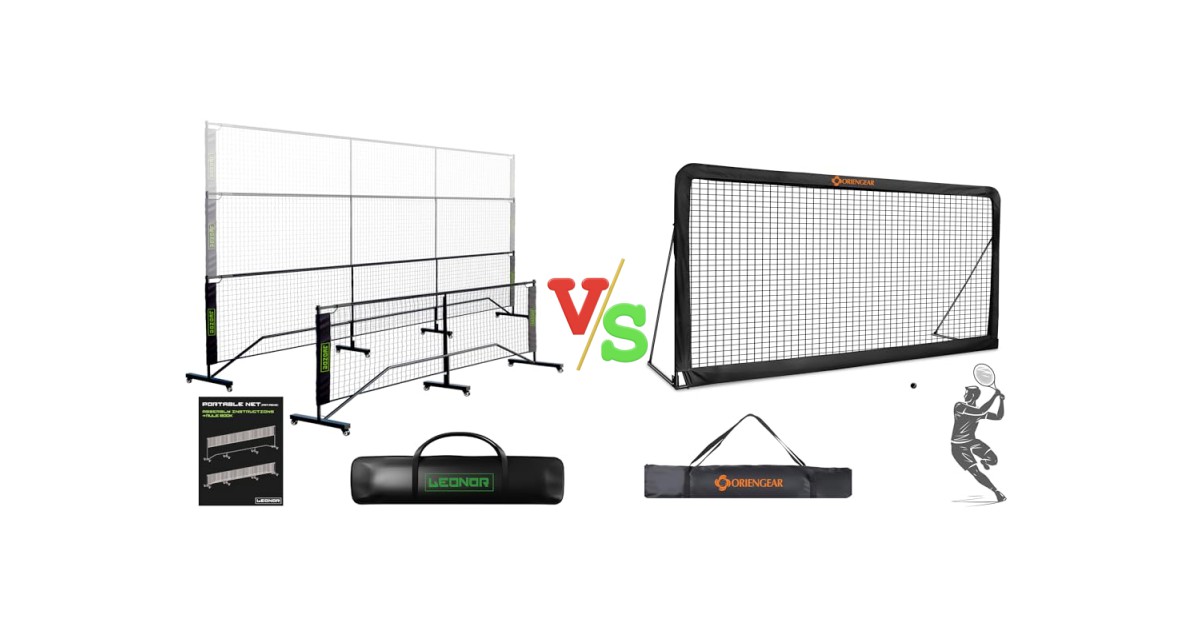 Best Net Plus Rutoor Multi Sport Net vs Tennis Rebound Net