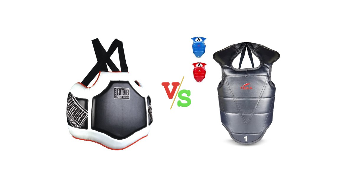 Boxer Body Protector Contender vs Victorbudo Body Protector