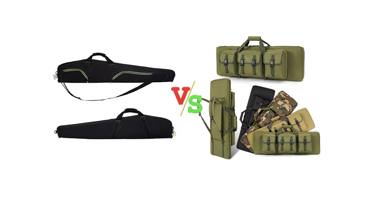 Waxaya Rifle Case vs DULCE DOM Rifle Case