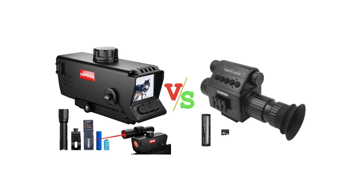 3.5x32 Night Vision Scope vs 1080p Hunting Scope