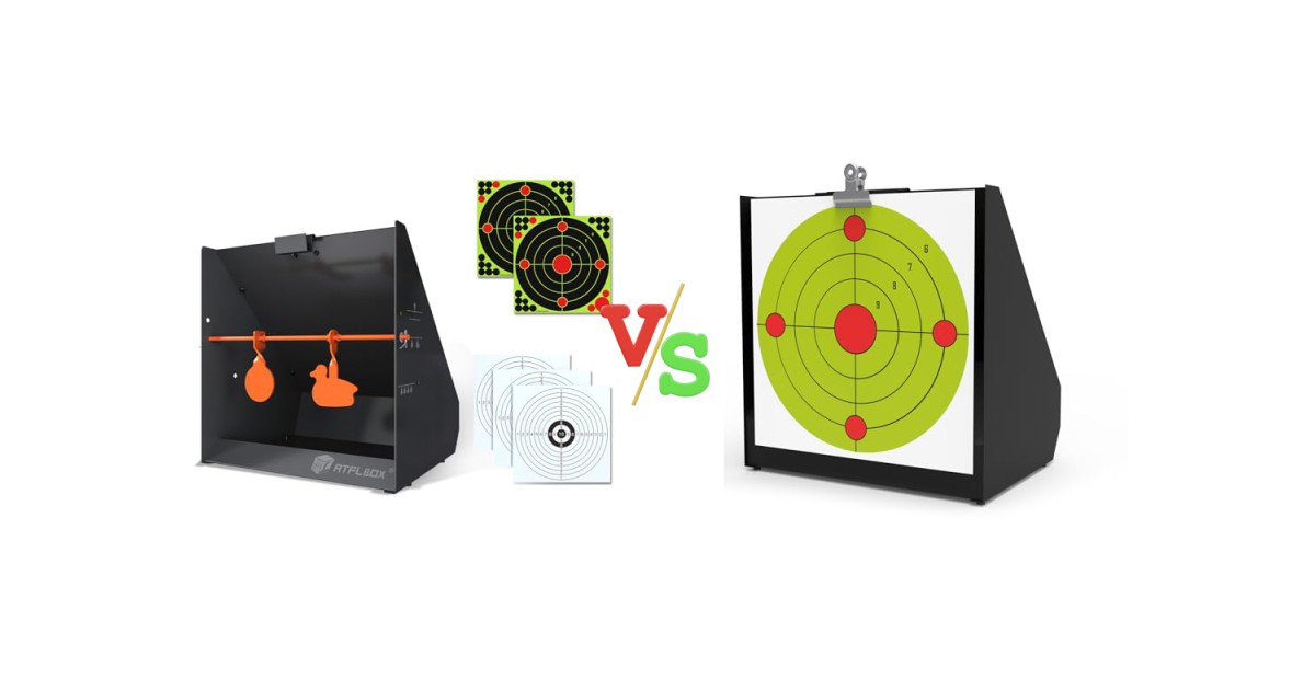 Target Kill Box Atflbox Pellet Trap vs KNINE OUTDOORS Pellet Trap